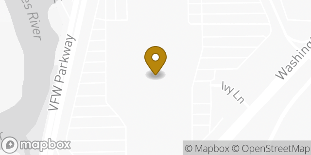 Map showing the location of Pearle Vision in Dedham, MA 02026