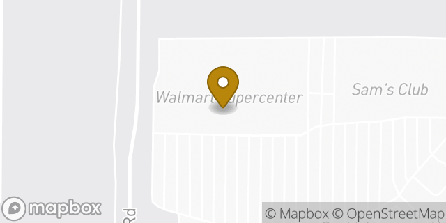 Map showing the location of Walmart in Fort Worth, TX 76114