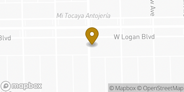 Map showing the location of Starbucks in Chicago, IL 60647