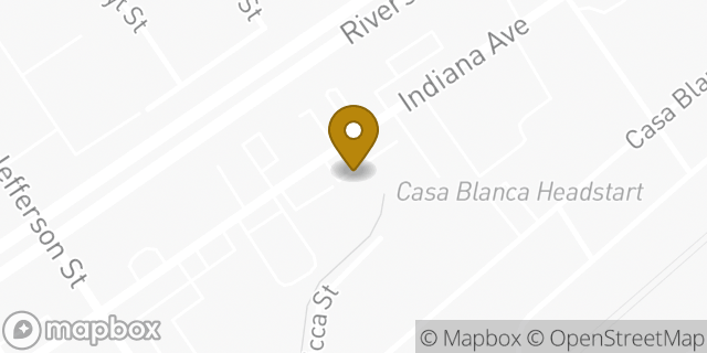 Map showing the location of Hertz in Riverside, CA 92504