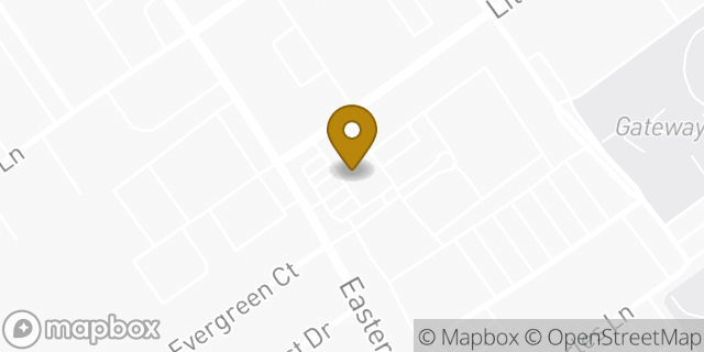 Map showing the location of Amazon Locker - Rund in Clarksville, IN 47129