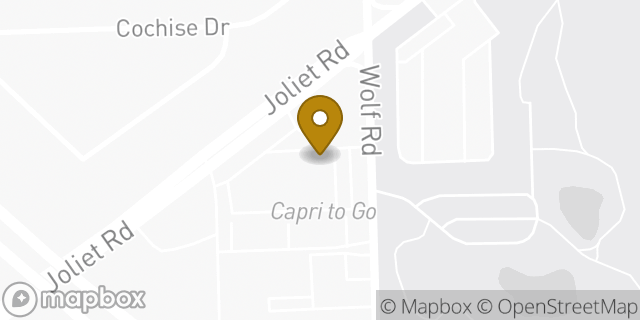 Map showing the location of Amazon Locker - Conspirator in Indian Head Park, IL 60525