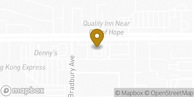 Map showing the location of McDonald's in Duarte, CA 91010