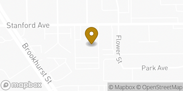Map showing the location of Church of Jesus Christ of Latter Day Saints in Garden Grove, CA 92840