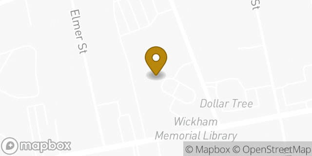 Map showing the location of Amazon Locker - Stamen in East Hartford, CT 06108