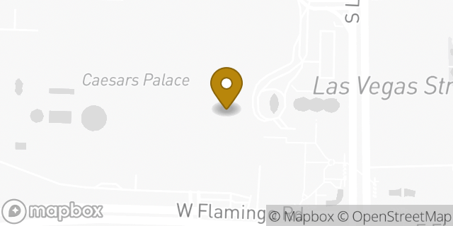 Map showing the location of Enterprise Rent-A-Car in Las Vegas, NV 89109