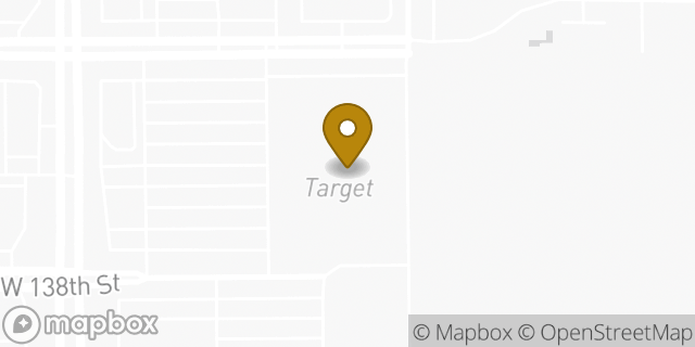 Map showing the location of ATM Target in Oklahoma City, OK