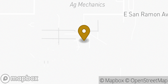 Map showing the location of Amazon Locker - Gage in Fresno, CA 93740