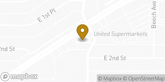 Map showing the location of ATM Alon 7ELEVEN, INC. in Lubbock, TX 79403