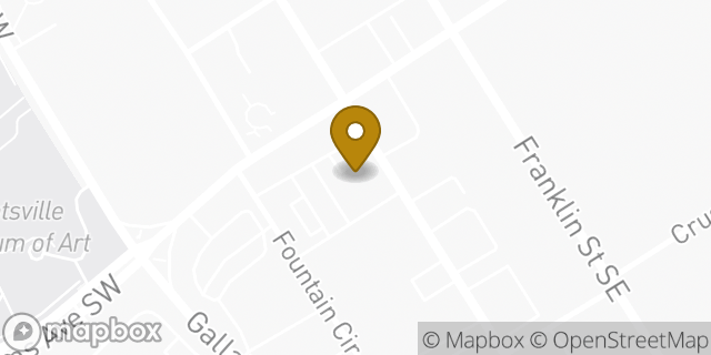 Map showing the location of Regions Bank in Huntsville, AL 35801