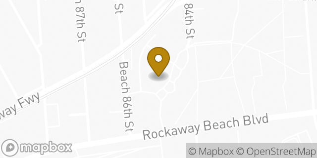 Map showing the location of Amazon Locker - Mac in Queens, NY 11693