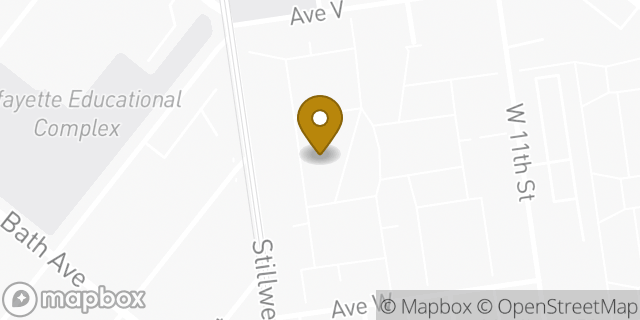 Map showing the location of Amazon Locker - Libretto in Brooklyn, NY 11223