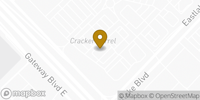 Map showing the location of Eastlake Blvd & Emerald Park Dr in El Paso, TX 79928