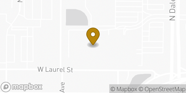 Map showing the location of Target in Tampa, FL 33607
