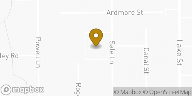 Map showing the location of The Church of Jesus Christ of Latter-day Saints in Lake Charles, LA 70605