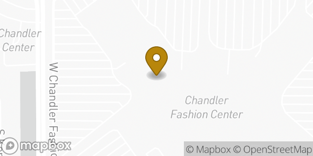 Map showing the location of Lululemon in Chandler, AZ 85226