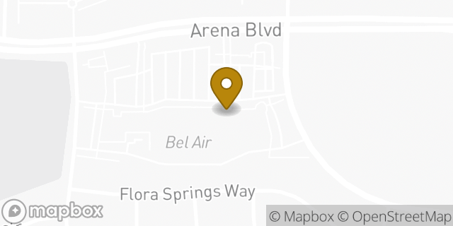 Map showing the location of The UPS Store in Sacramento, CA 95834