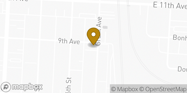 Map showing the location of American Legion in Columbus, OH 43201