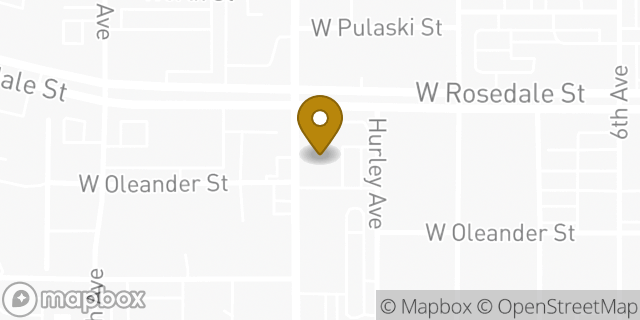 Map showing the location of ATM CVS in Fort Worth, TX