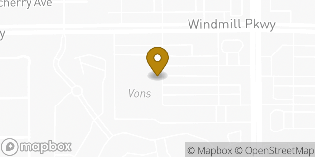 Map showing the location of Amazon Locker - Kazoo in Henderson, NV 89074
