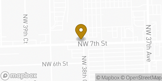 Map showing the location of Fresco Y Más in Miami, FL 33126