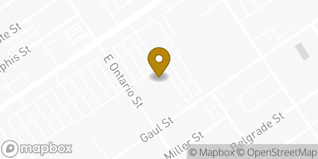 Map showing the location of Amazon Locker - Zebulun in Philadelphia, PA 19134
