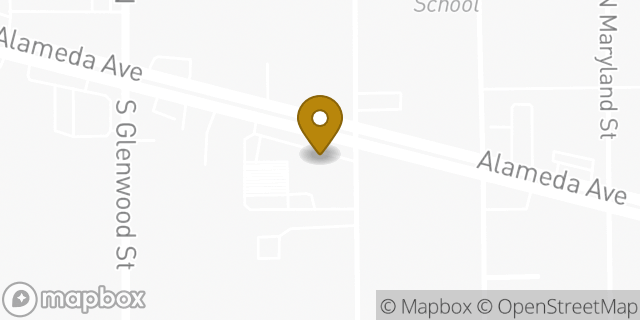 Map showing the location of Chase in El Paso, TX 79905