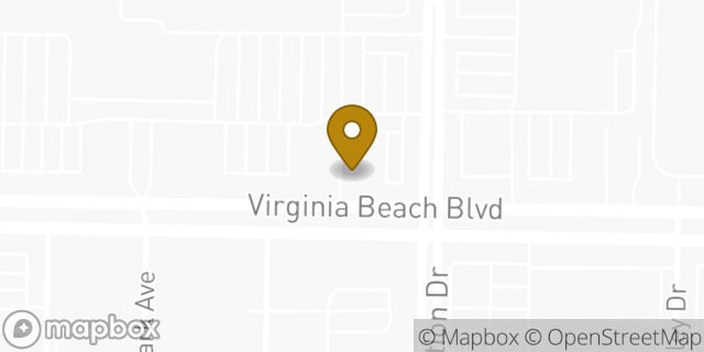 Map showing the location of ATM Walgreens in Virginia Beach, VA 23462