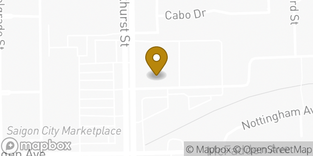 Map showing the location of Brookdale Brookhurst in Westminster, CA 92683