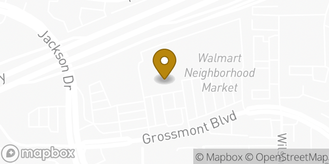 Map showing the location of Amazon Locker - Aldobranda in La Mesa, CA 91942