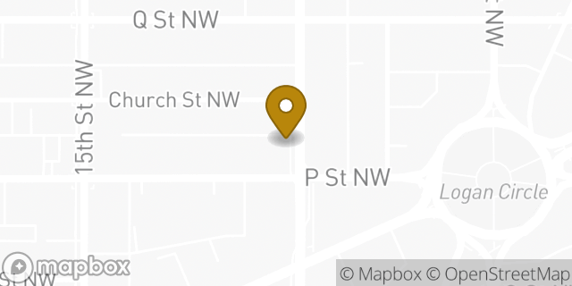 Map showing the location of Chipotle Mexican Grill in Washington, DC 20005