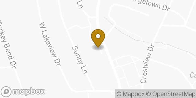 Map showing the location of Amazon Locker - Decrease in Jonestown, TX 78645