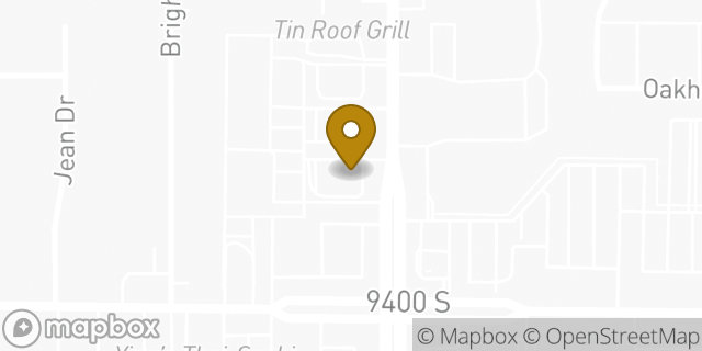 Map showing the location of McDonald's in Sandy, UT 84070