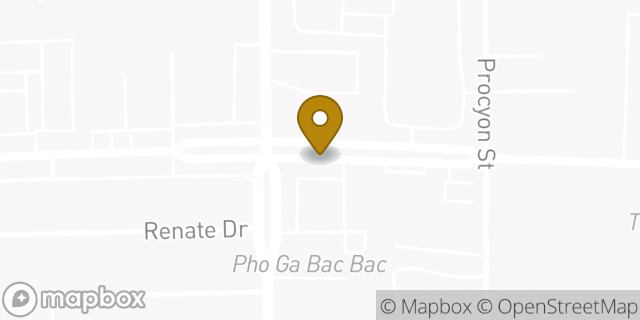 Map showing the location of Starbucks in Las Vegas, NV 89102