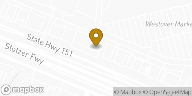 Map showing the location of The UPS Store in San Antonio, TX 78245