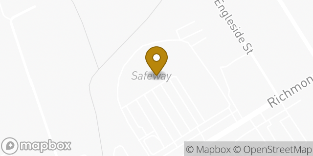 Map showing the location of Amazon Locker - Serafina in Alexandria, VA 22309