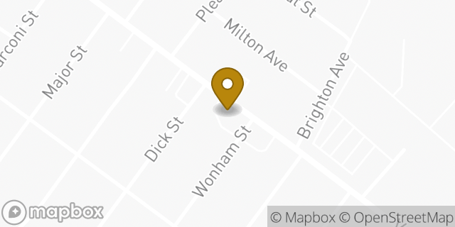 Map showing the location of Amazon Locker - Mackay in Clifton, NJ 07013