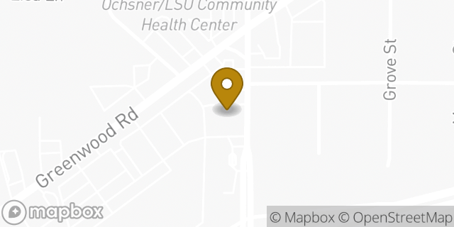 Map showing the location of Whataburger in Shreveport, LA 71109