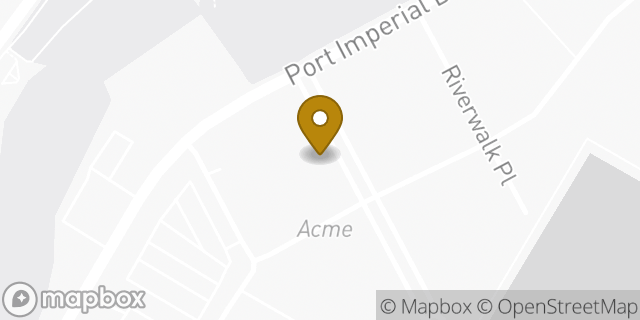 Map showing the location of Coinme in West New York, NJ 07093