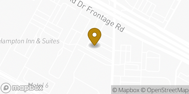Map showing the location of Airline & S Padre Island in Corpus Christi, TX 78412