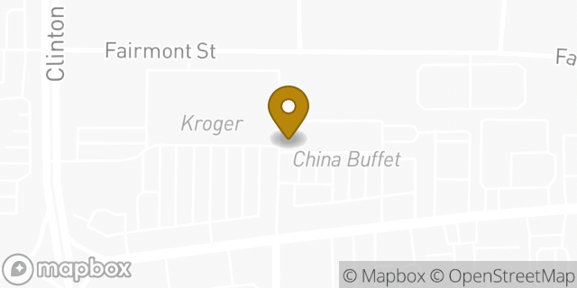 Map showing the location of Subway in Clinton, MS 39056
