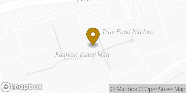 Map showing the location of Lululemon in San Diego, CA 92108