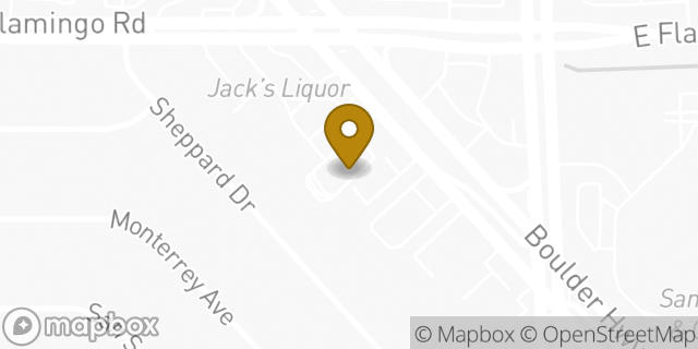 Map showing the location of McDonald's in Las Vegas, NV 89121