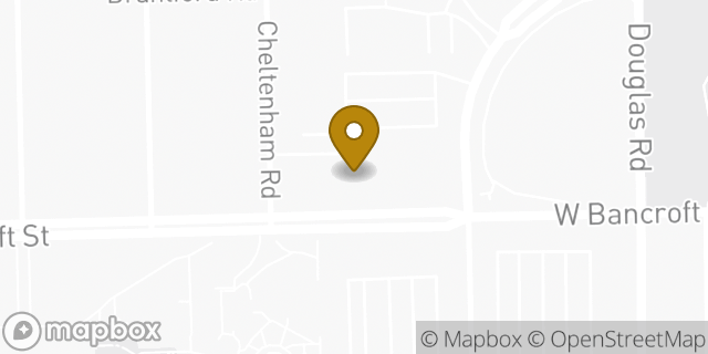 Map showing the location of ATM Student Union University Of Toledo in Toledo, OH 43606