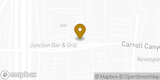 Map showing the location of Starbucks in San Diego, CA 92131