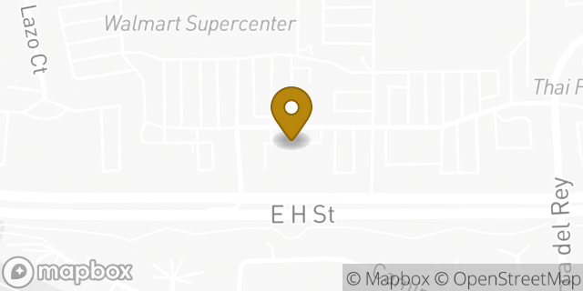 Map showing the location of AutoZone in Chula Vista, CA 91910