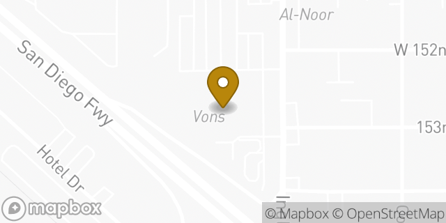 Map showing the location of Starbucks in Redondo Beach, CA 90278
