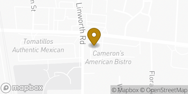 Map showing the location of Baskin-Robbins in Worthington, OH 43085