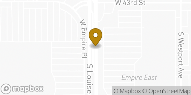 Map showing the location of ATM Target in Sioux Falls, SD 57106