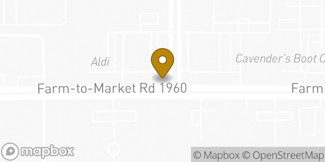 Map showing the location of Aldi in Humble, TX 77338